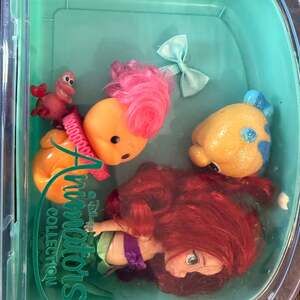 Disney Animators' Collection Ariel Mini Doll Playset The Little Mermaid 5''